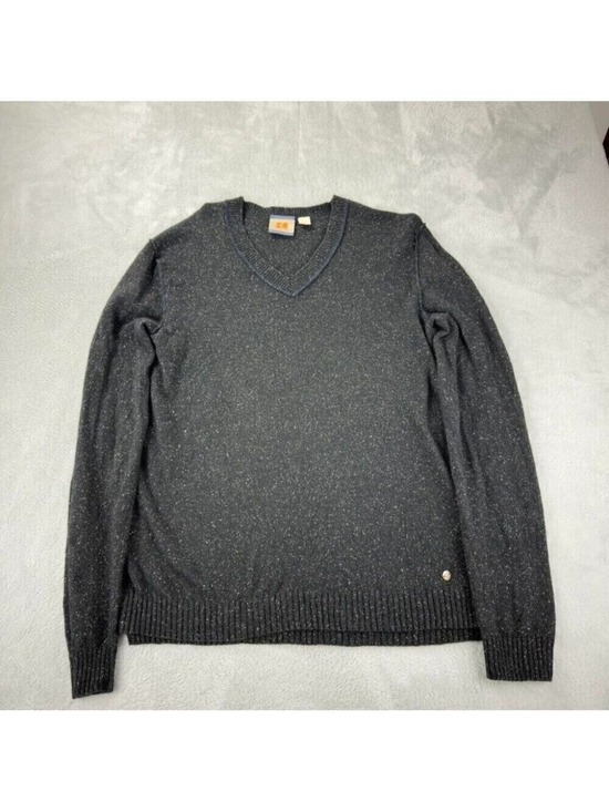 hugo-boss Other - Hugo Boss Orange Men's Large Wool Blend V Neck Sweater Romania